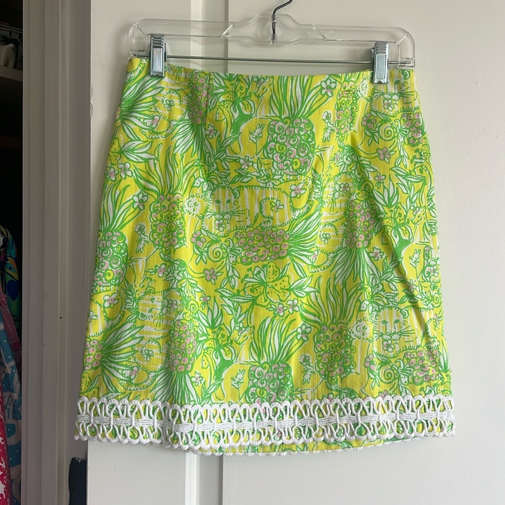 Classic Lilly Pulitzer Mini Skirt Size 4